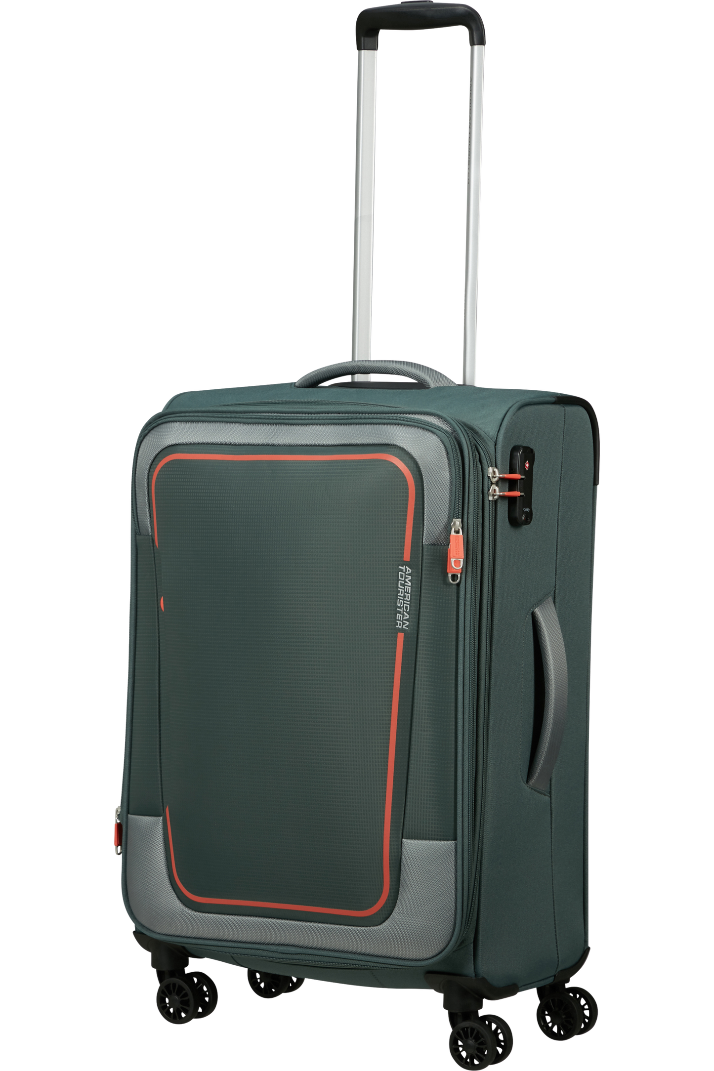 American Tourister Pulsonic Spinner 68cm 57/64 liter 2,9 kg EXP DARK FOREST
