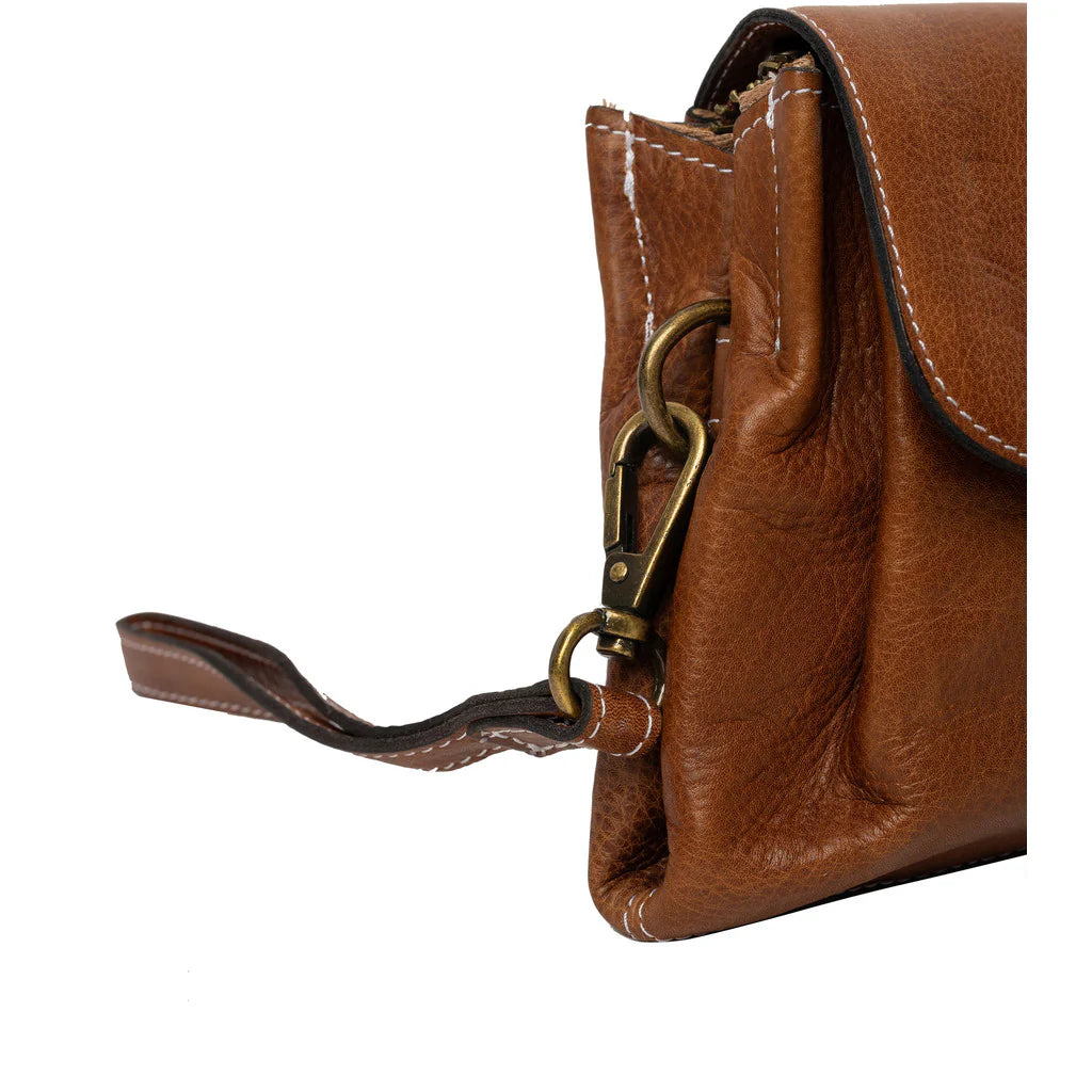 Walnut RE:DESIGNED BY DIXIE Liri Small Bag Walnut