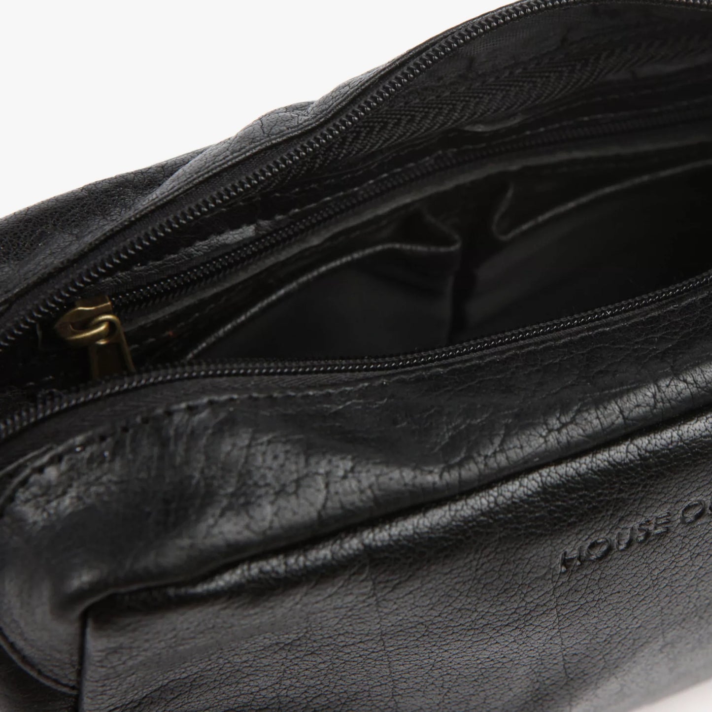 House Of Nordic 3080000 Toalettmappe Skinn Black