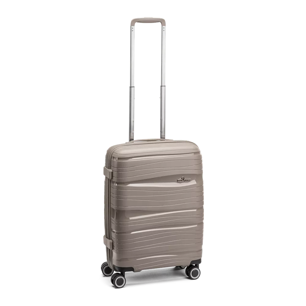 Champagne North Pioneer Oslo Kabinkoffert 4 hjul, 55 cm, 37 L