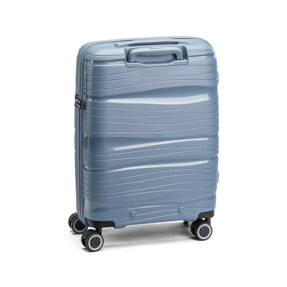 Ocean Blue North Pioneer Oslo Kabinkoffert 4 hjul, 55 cm, 37 L
