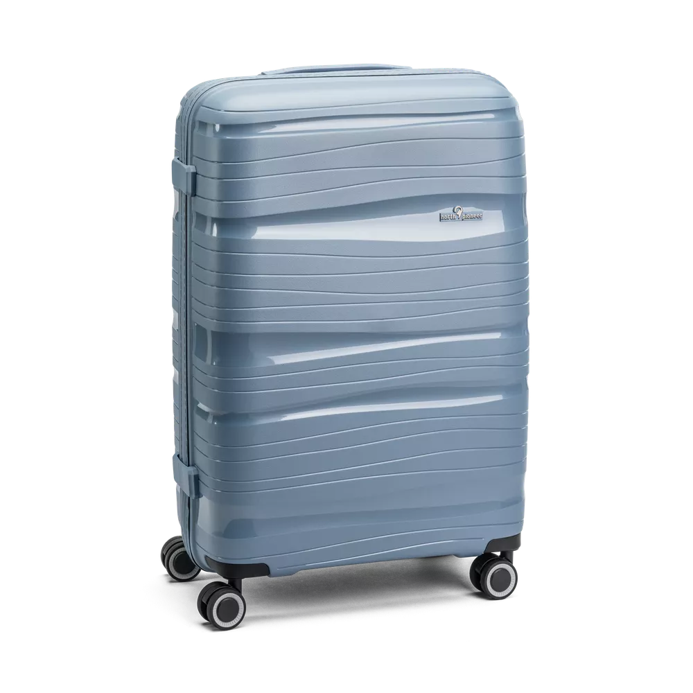 Ocean Blue North Pioneer North Pioneer Oslo Koffert Medium 4 hjul, 67 cm, 70L