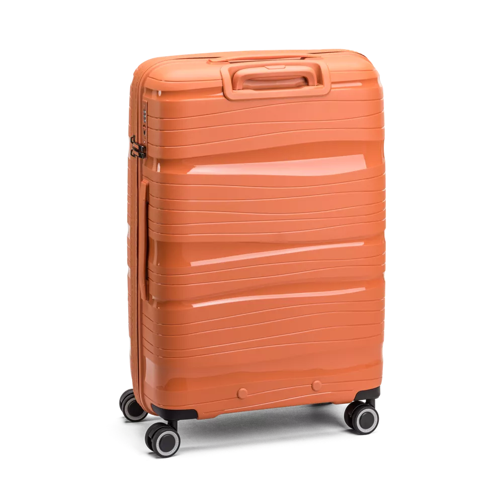 Orange North Pioneer Oslo Koffert Medium 4 hjul, 67 cm, 70L