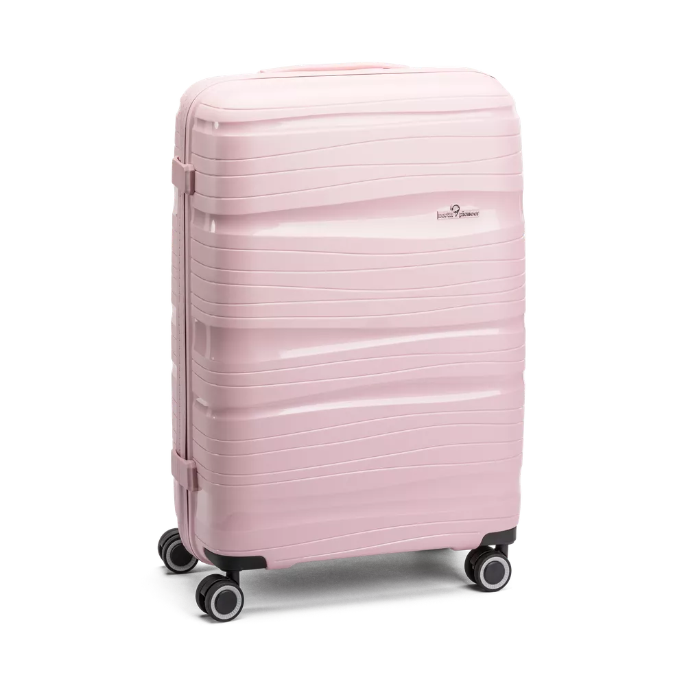 Pink North Pioneer Oslo Koffert Medium 4 hjul, 67 cm, 70L