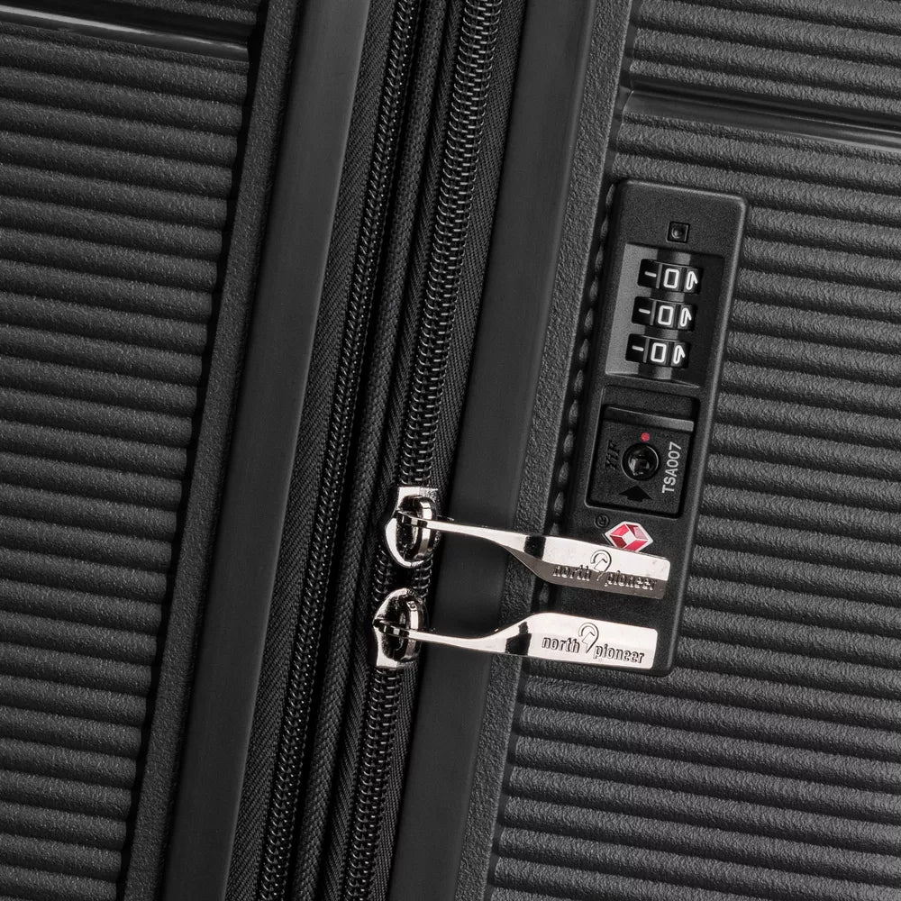 North Pioneer Suitcase 77 cm Bergen Black