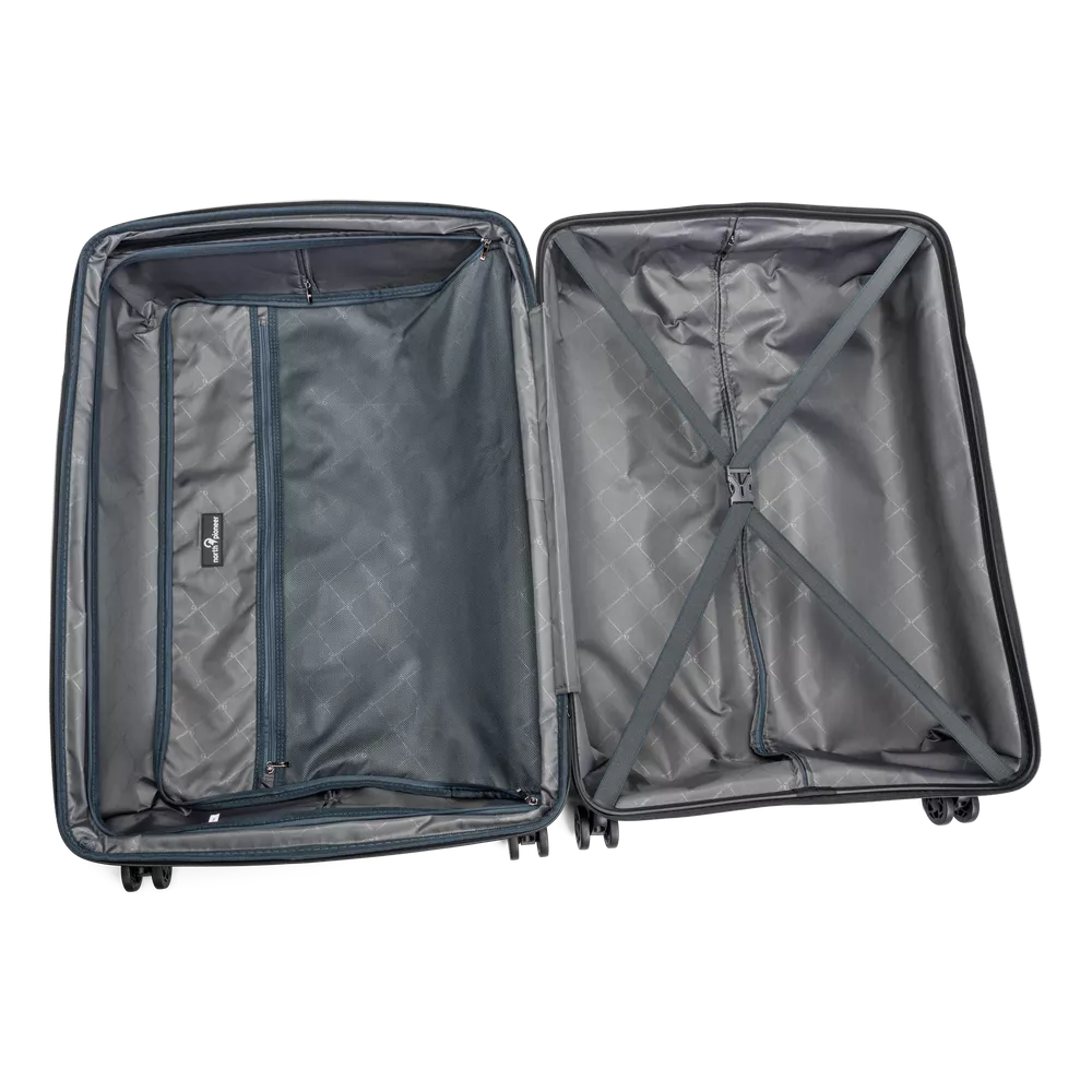 Navy North Pioneer Bergen Koffert utvidbar, 77 cm, 125L