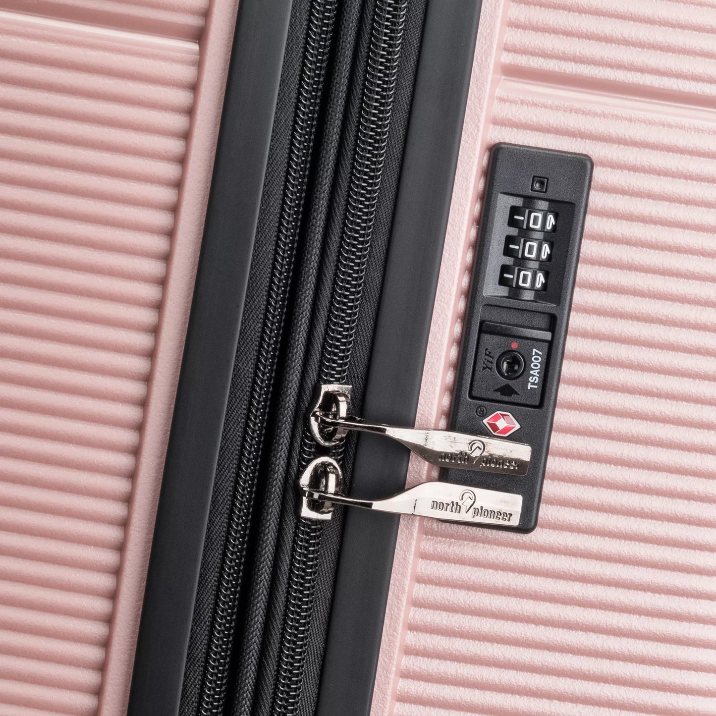 North Pioneer Suitcase 77 cm Bergen Rose gold