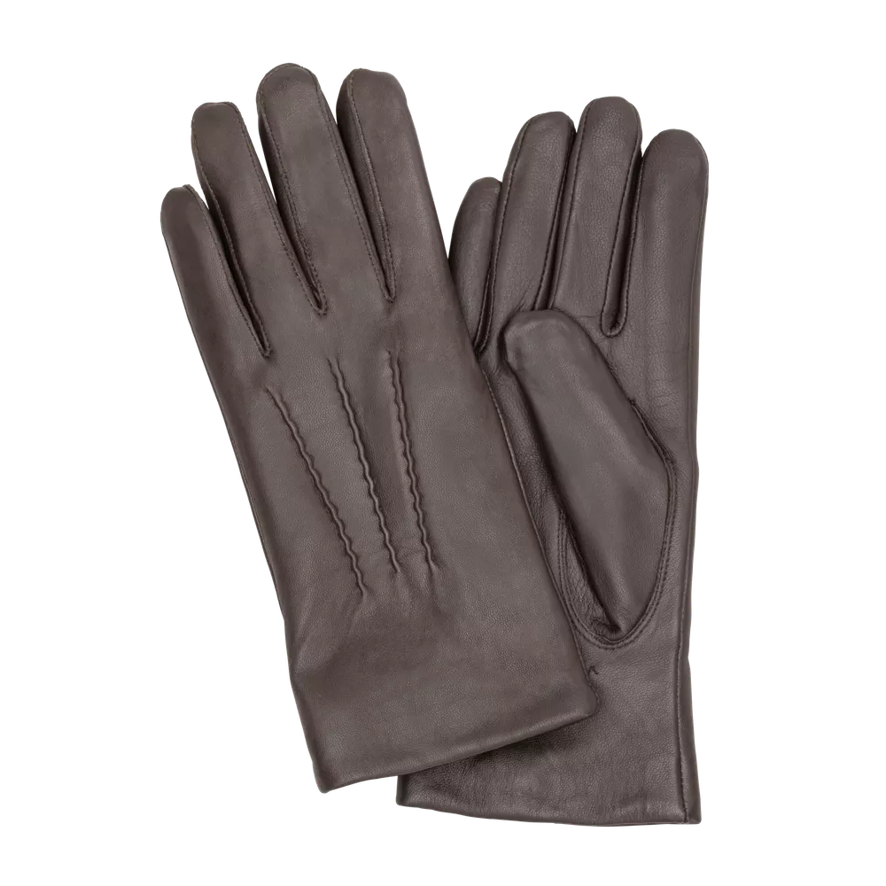 HK Handskkompaniet 70907605-BRU-06.5 DAM LAMM DENTA TOUCH PF Brown