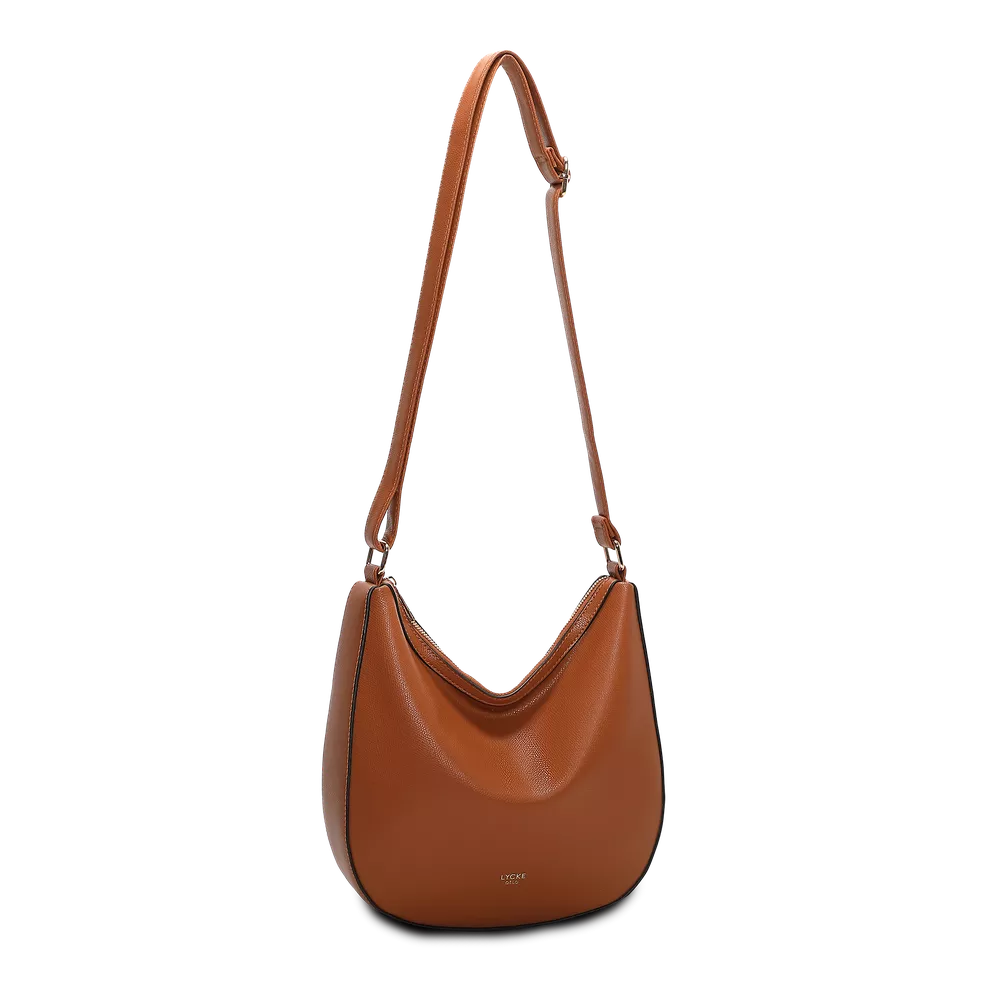 LYCKE 8053209-Cognac Hobo Sofia