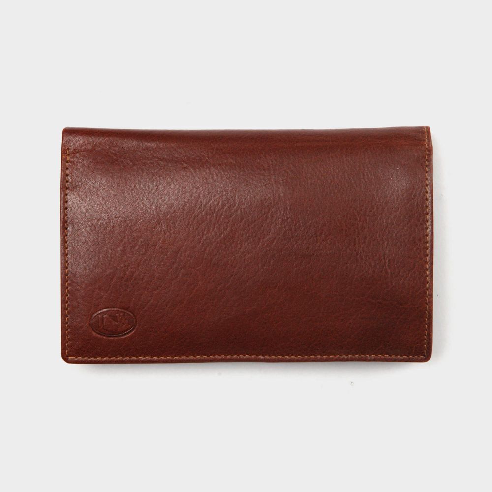The Monte 2162109 lommebok i skinn, cognac
