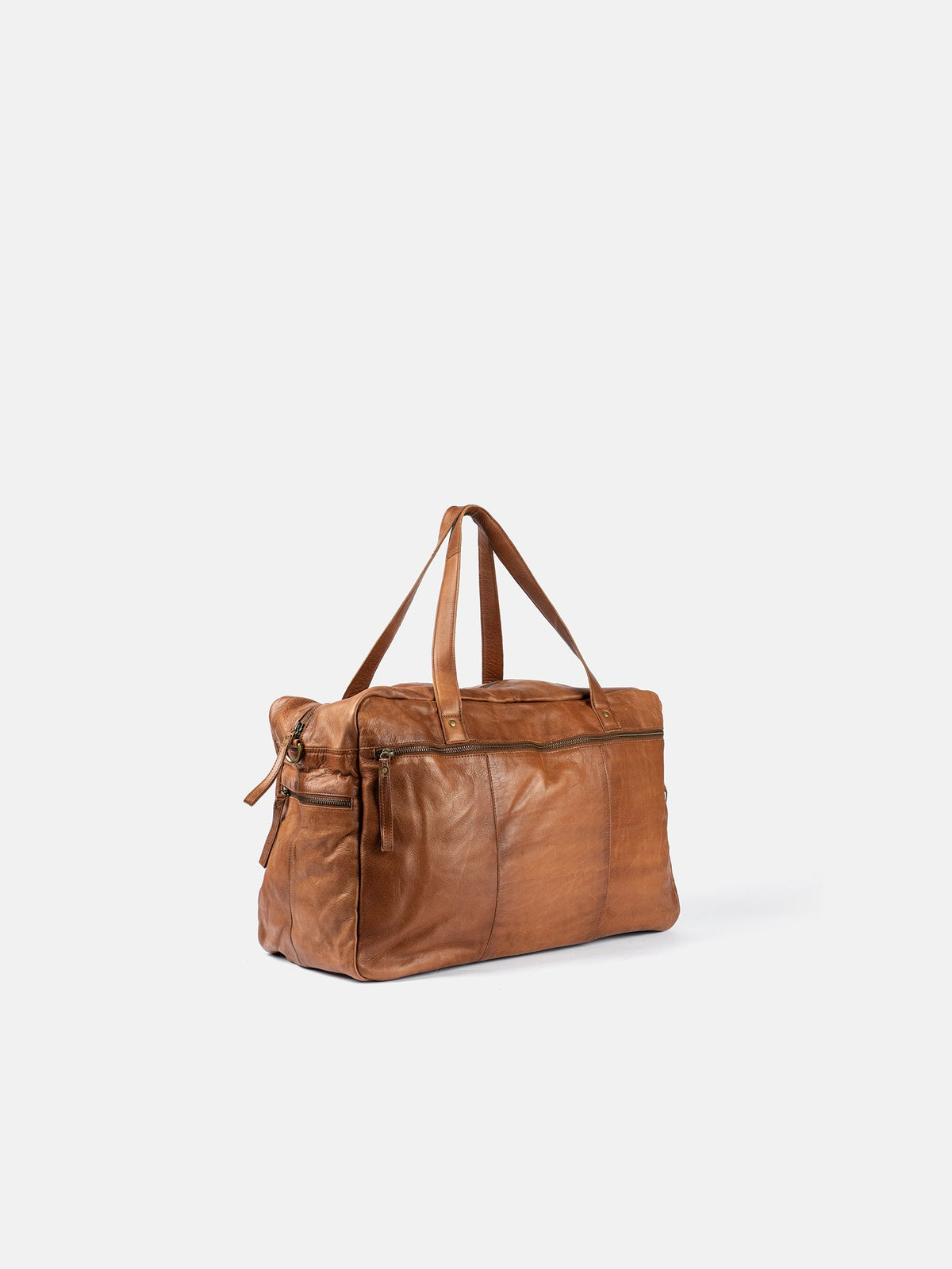 RE:DESIGNED Signe Urban weekendbag i skinn, Walnut