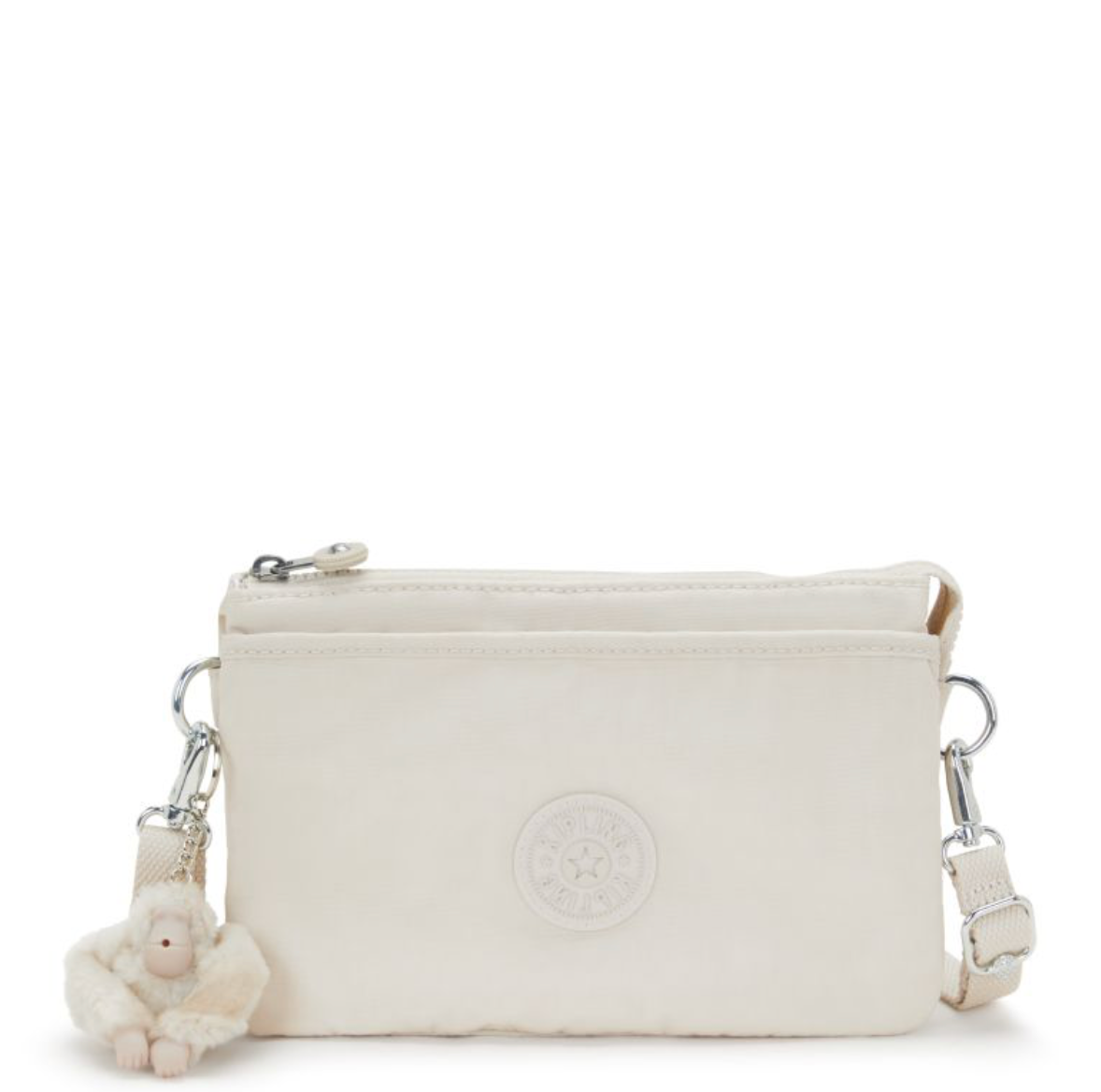 Kipling Riri liten skulderveske beige