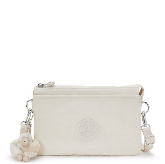 Kipling Riri liten skulderveske beige