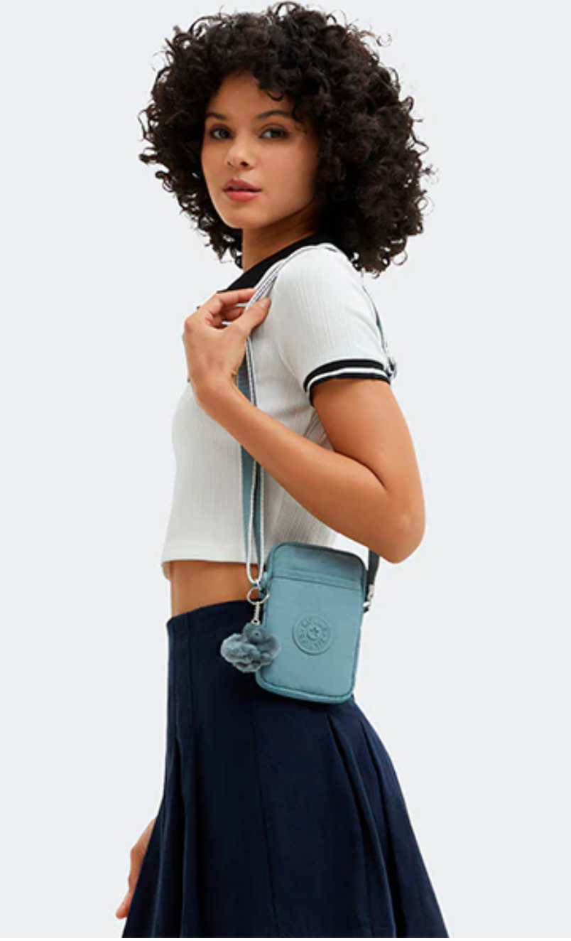 Kipling mobilveske relaxed grey