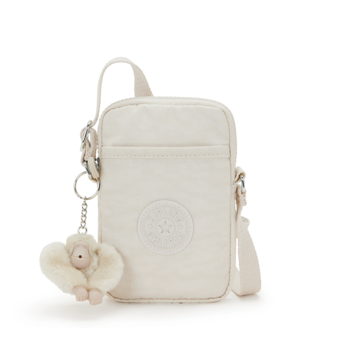 Kipling tally mobilveske beige