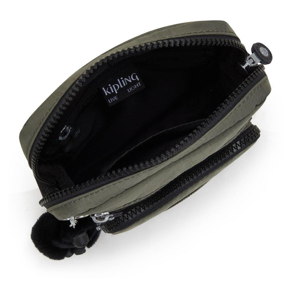 Kipling Gunne liten Crossbody mobilveske green moss