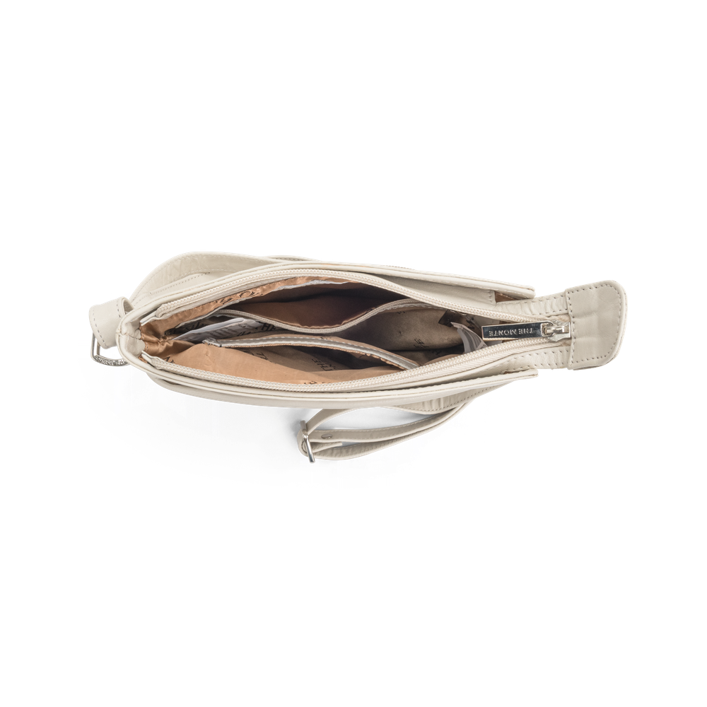 The Monte 6053129 liten skulderveske, beige