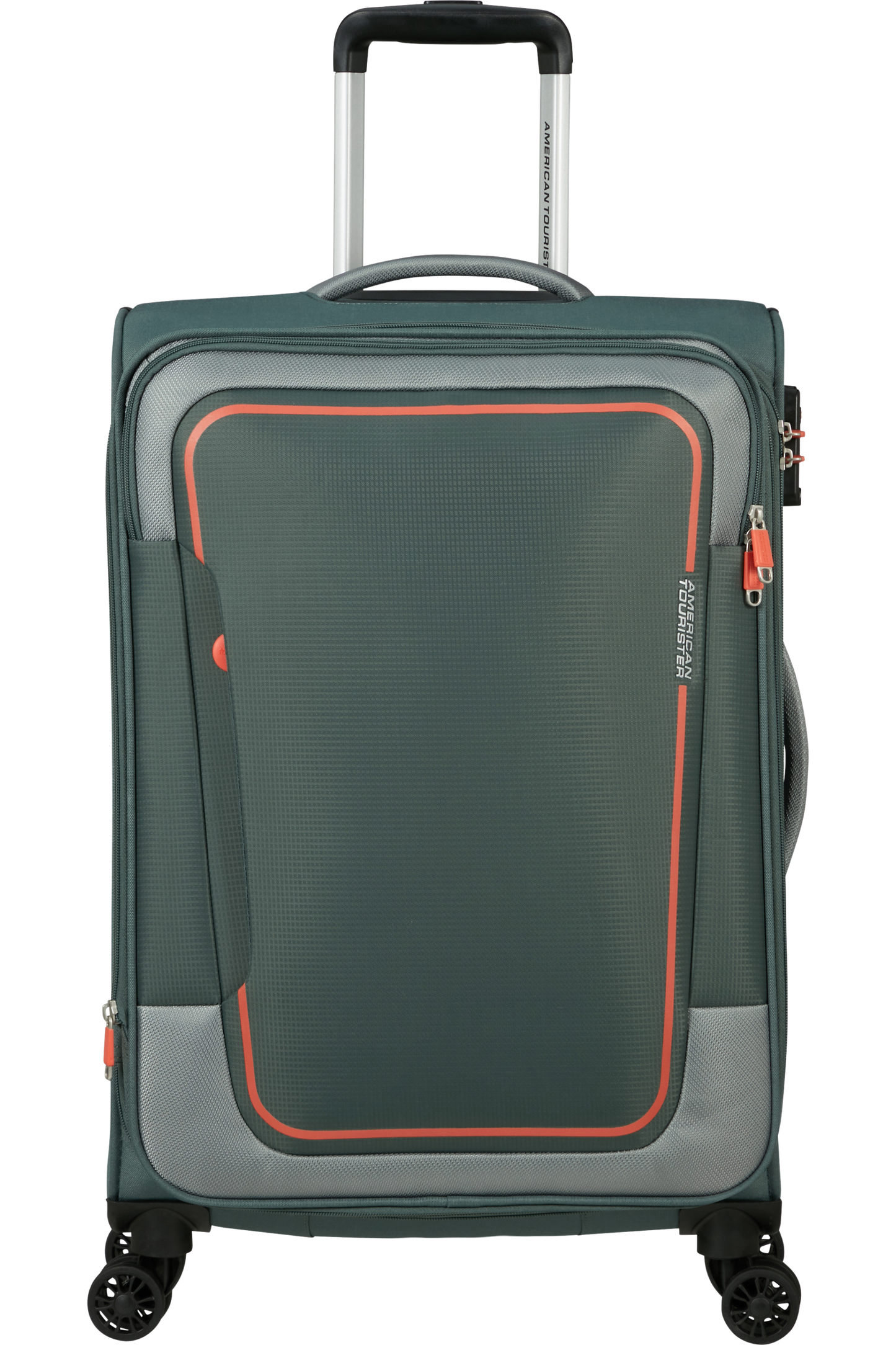 American Tourister Pulsonic Spinner 68cm 57/64 liter 2,9 kg EXP DARK FOREST