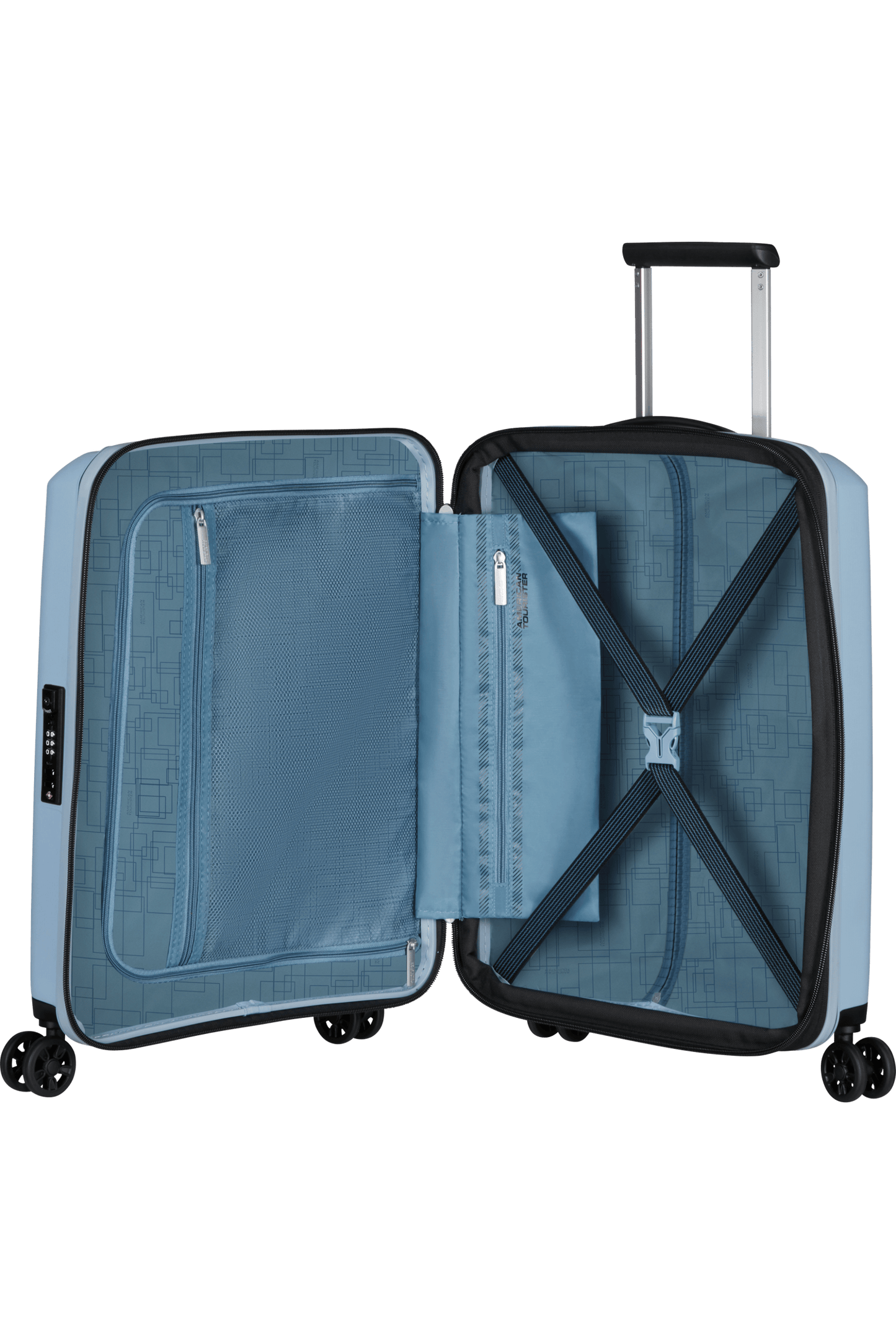 American Tourister AeroStep 55 cm 36/40 liter 2,3 kg EXP SOHO GREY