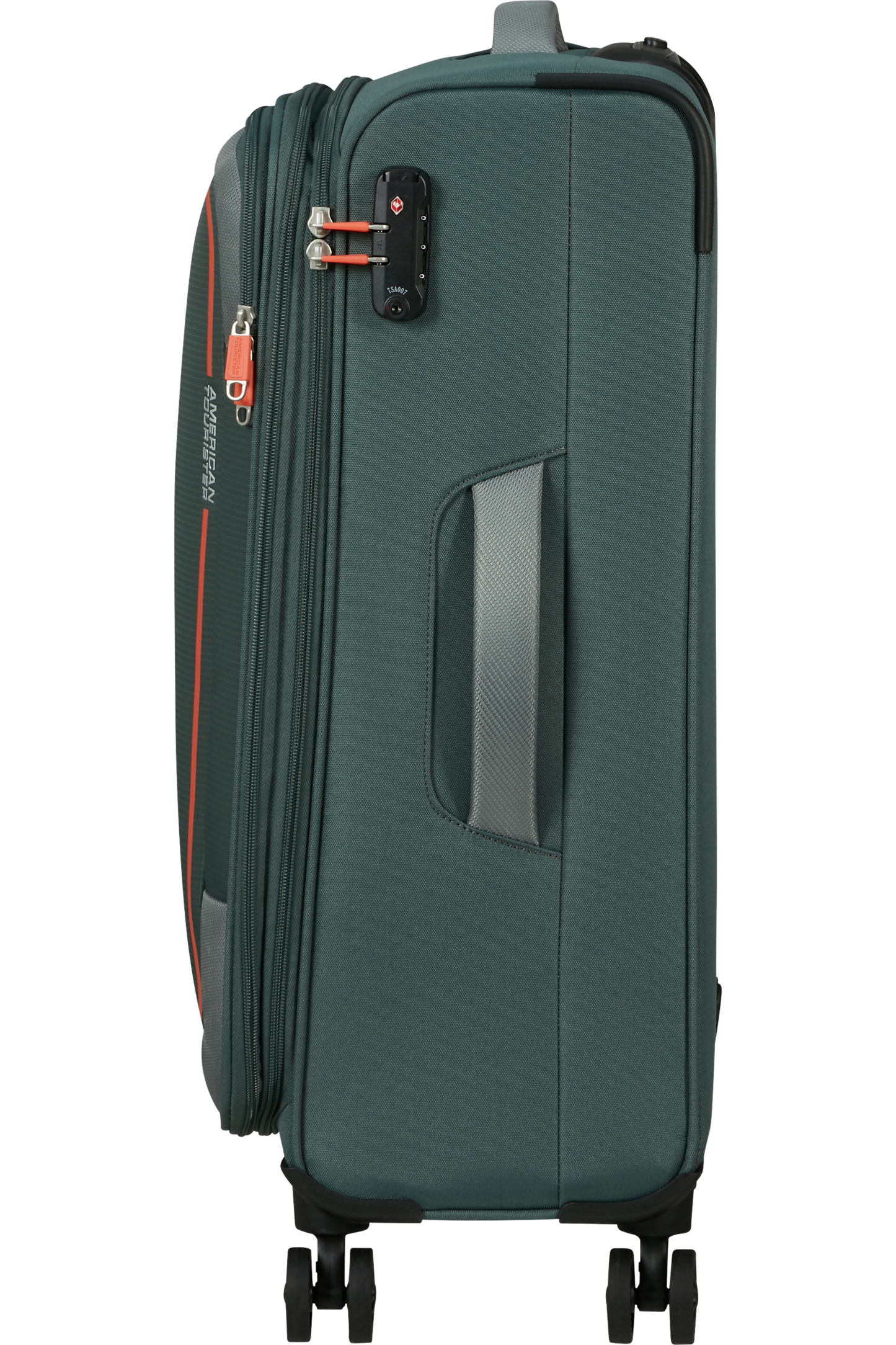 American Tourister Pulsonic Spinner 68cm 57/64 liter 2,9 kg EXP DARK FOREST