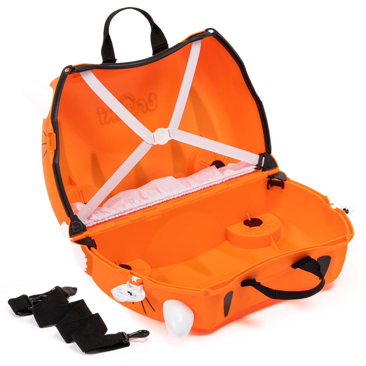 Trunki Tipu tiger barnekoffert, oransje