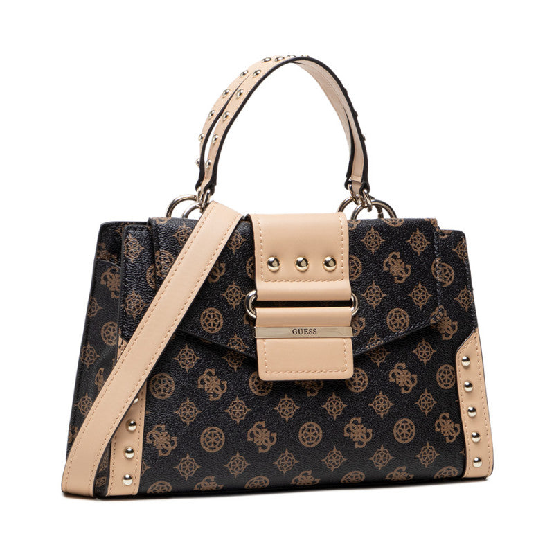 Guess HWPG81 29060 GRETA GIRLFRIEND SATCHEL MOCCA - bagsandluggage.no