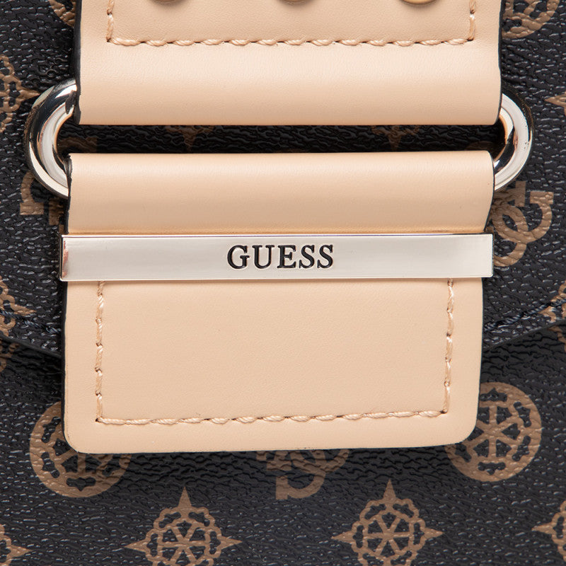 Guess HWPG81 29060 GRETA GIRLFRIEND SATCHEL MOCCA - bagsandluggage.no