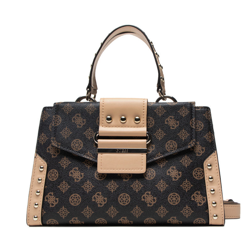 Guess HWPG81 29060 GRETA GIRLFRIEND SATCHEL MOCCA - bagsandluggage.no