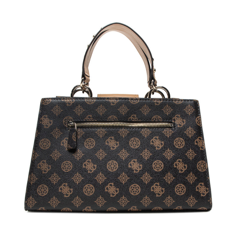 Guess HWPG81 29060 GRETA GIRLFRIEND SATCHEL MOCCA - bagsandluggage.no