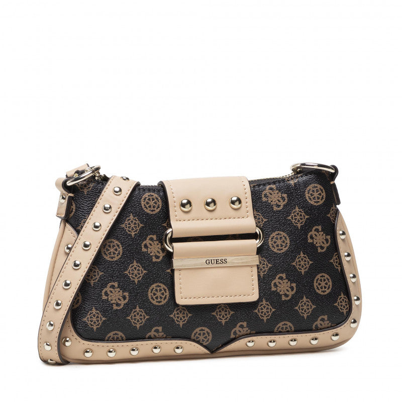 Guess HWPG81 29200 GRETA TOP ZIP SHOULDER BAG MOCCA - bagsandluggage.no