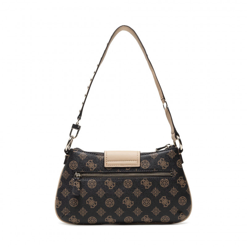 Guess HWPG81 29200 GRETA TOP ZIP SHOULDER BAG MOCCA - bagsandluggage.no