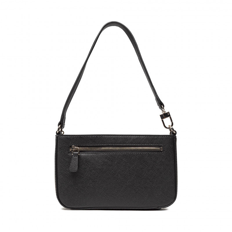 Guess HWAG78 70720 KATEY MINI TOP ZIP SHOULDER BLA - bagsandluggage.no