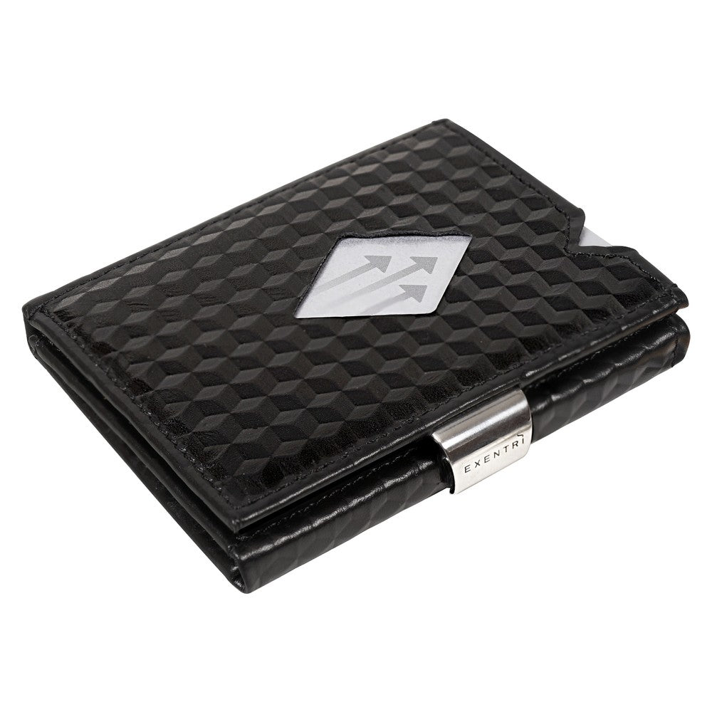 Exentri wallet black cube - bagsandluggage.no