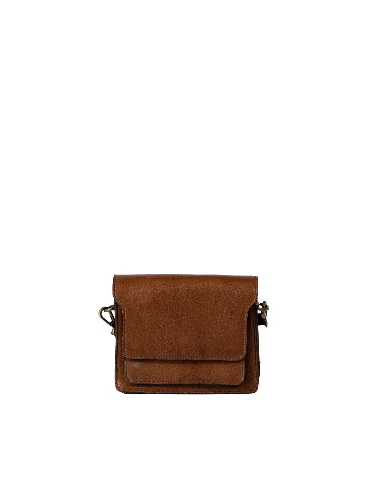 Dixie Teri Flap Bag Walnut - bagsandluggage.no