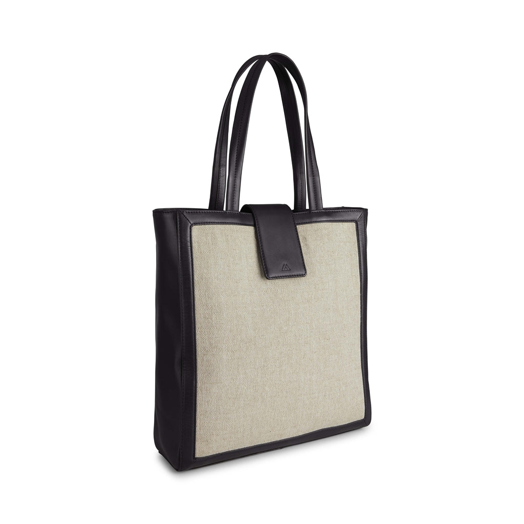 Black/Offwhite Markberg Alyssambg Shopper, Canvas Mix