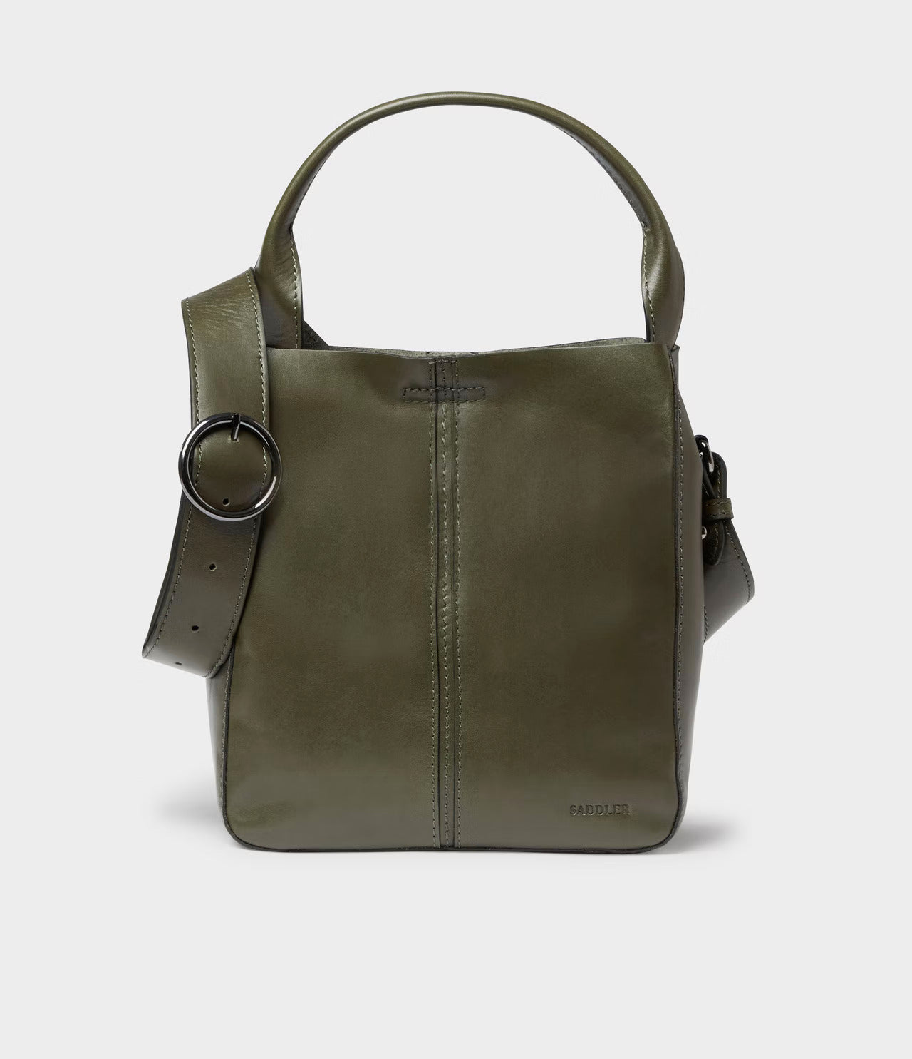 SADDLER Elsa Mini Bag Dusty Olive - bagsandluggage.no