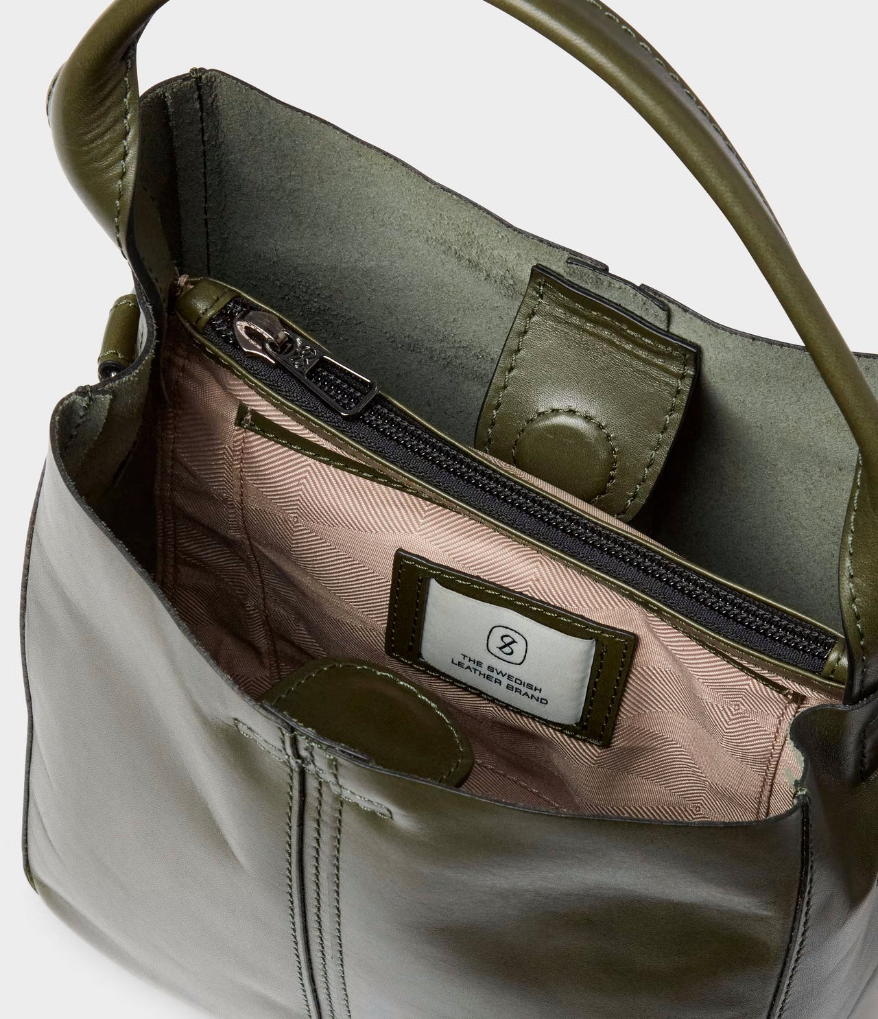 SADDLER Elsa Mini Bag Dusty Olive - bagsandluggage.no