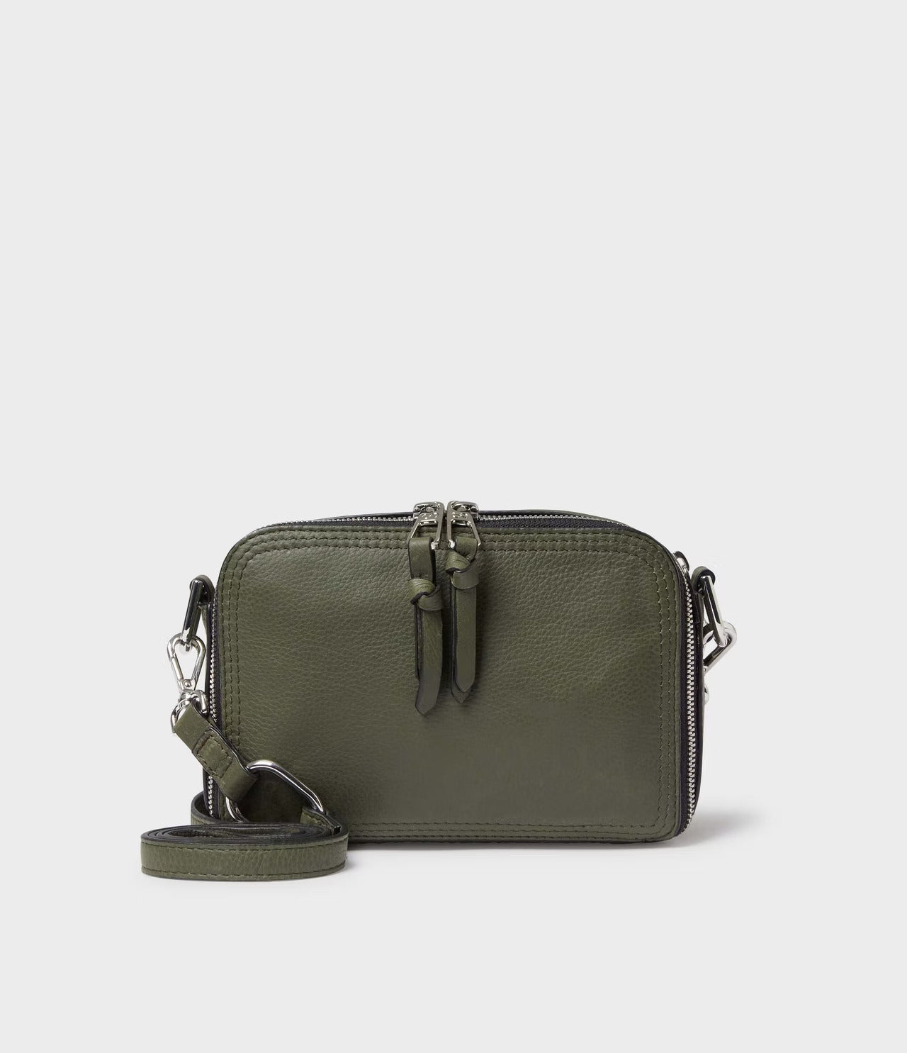 SADDLER Noria Shoulder Bag Olive - bagsandluggage.no