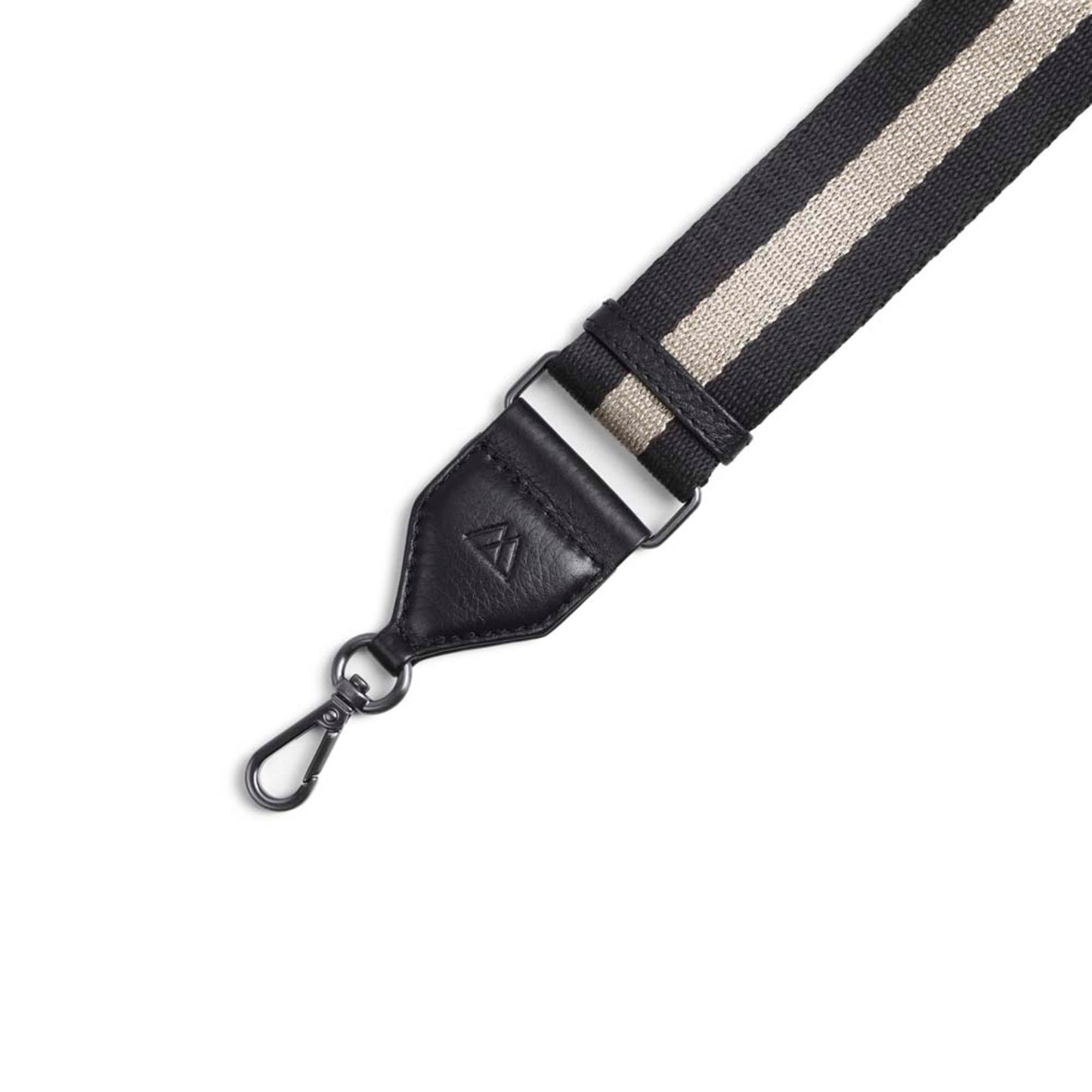 Markberg Finley Guitar Strap Black w/Black+Gold - bagsandluggage.no