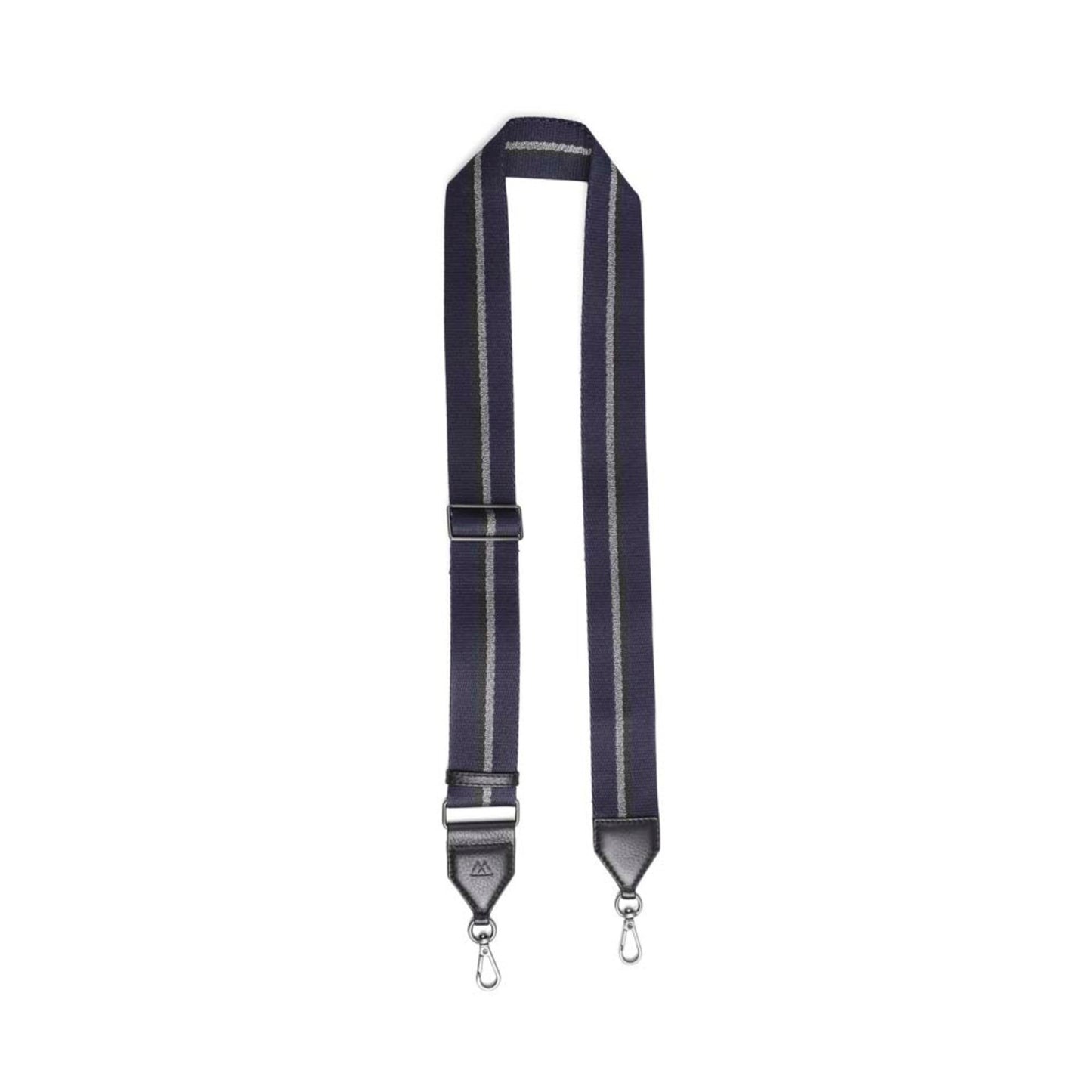 Markberg Finley Guitar Strap Black w/Navy+Black+Gunmetal - bagsandluggage.no