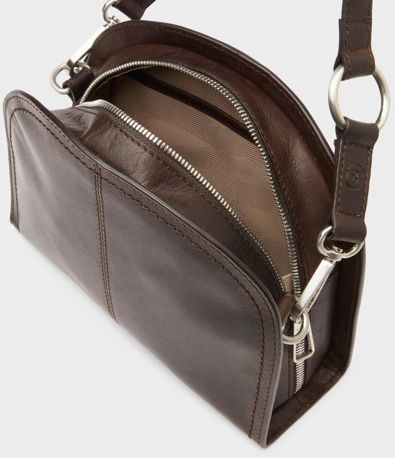Saddler Serra 11546_0004 Dk.Brown