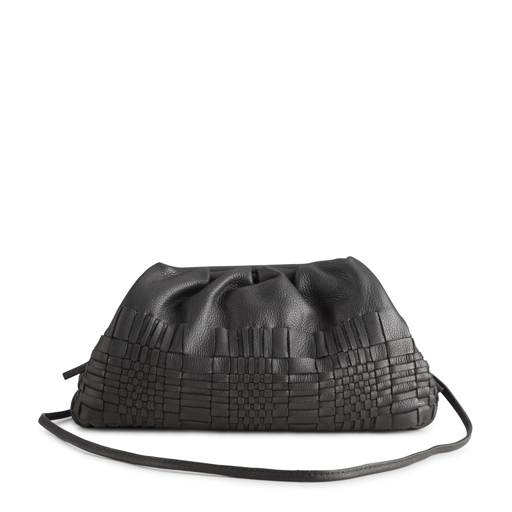 Markberg 5546WOW Oksana Clutch Woven Black - bagsandluggage.no