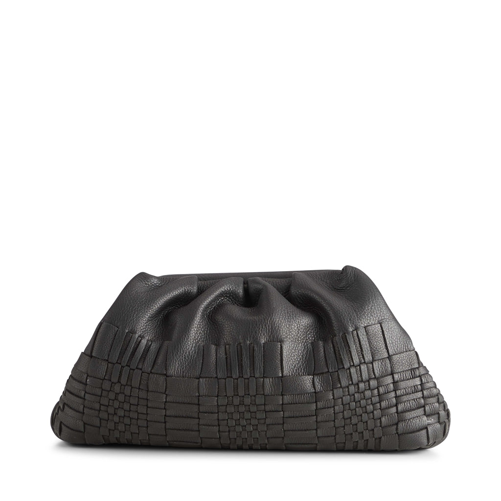 Markberg 5546WOW Oksana Clutch Woven Black - bagsandluggage.no