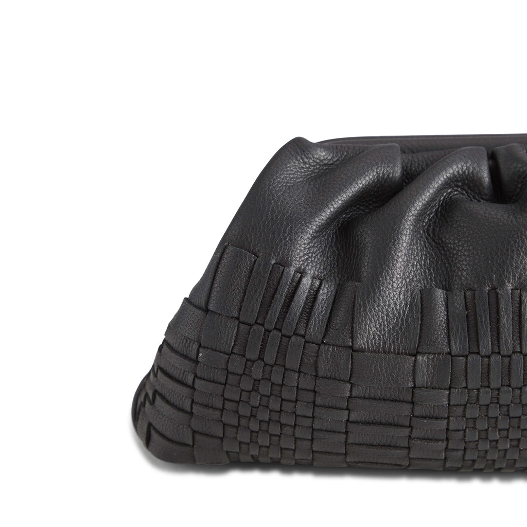Markberg 5546WOW Oksana Clutch Woven Black - bagsandluggage.no