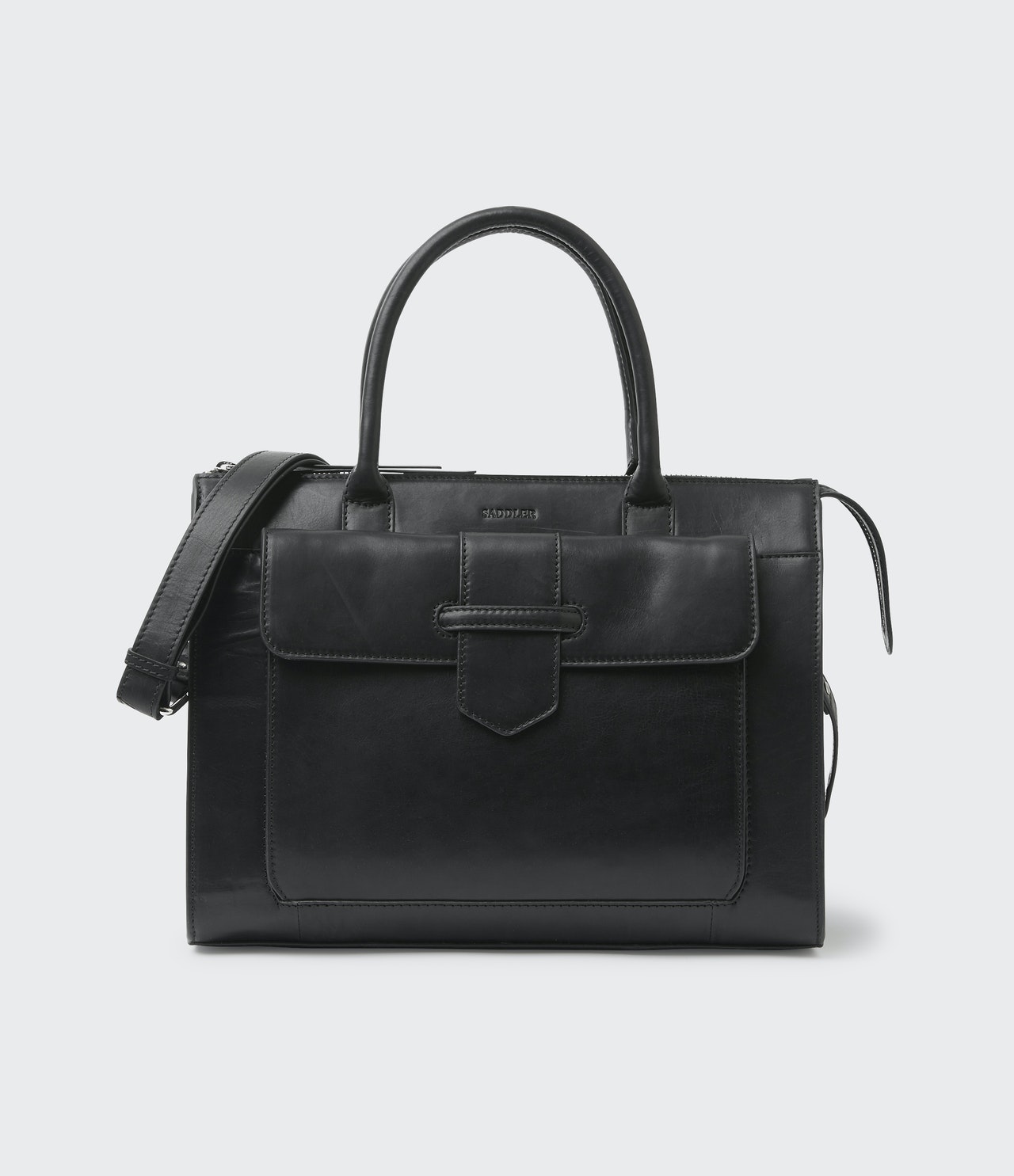 SADDLER IO COMPUTERBAG BLACK