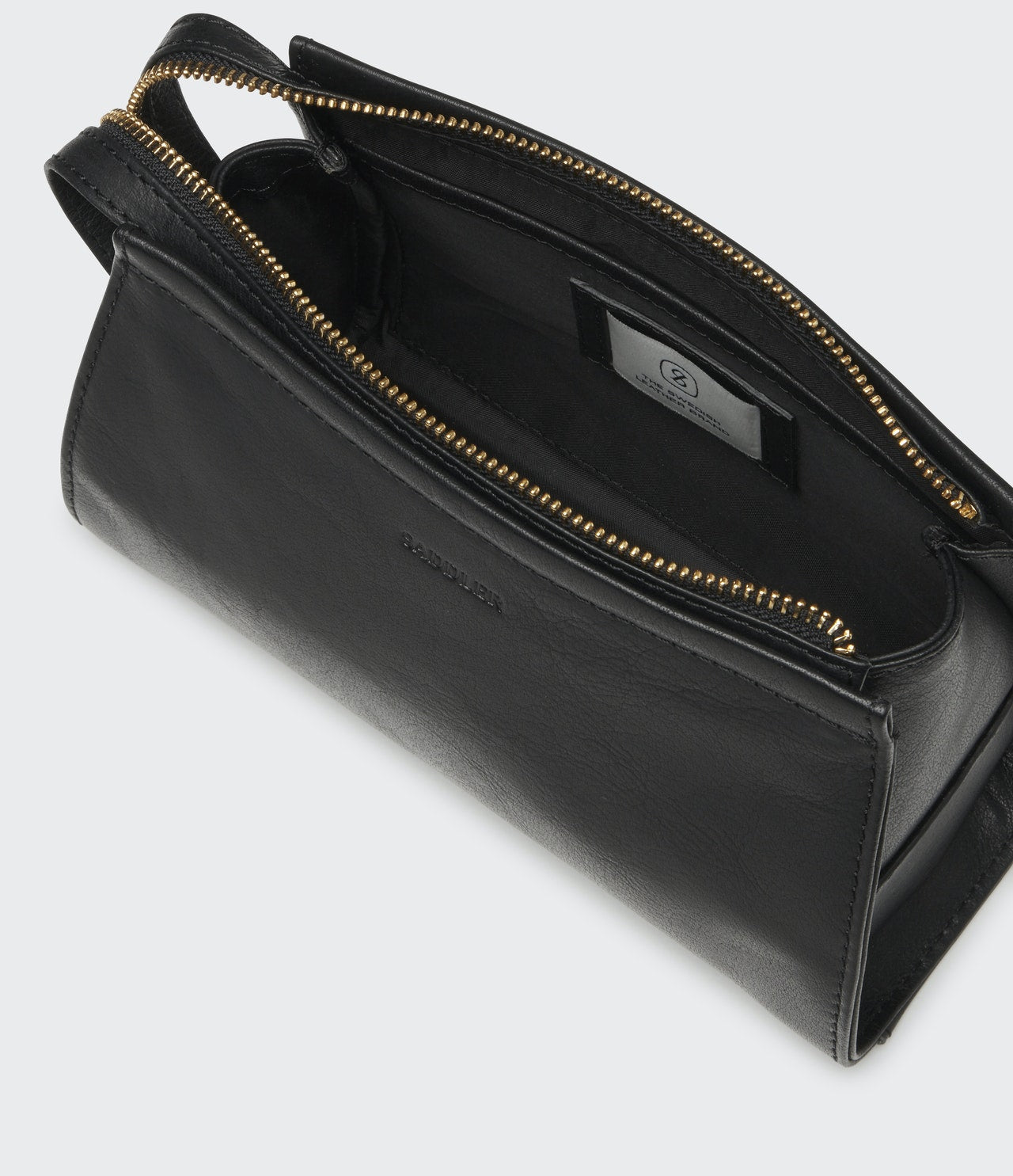 SADDLER CALLISTO TOILETRY BAG BLACK