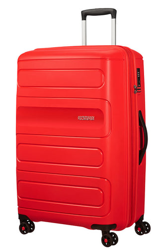 AMERICAN TOURISTER 51G*00003 SPINNER 77/28 EXP SUNSET RED - bagsandluggage.no