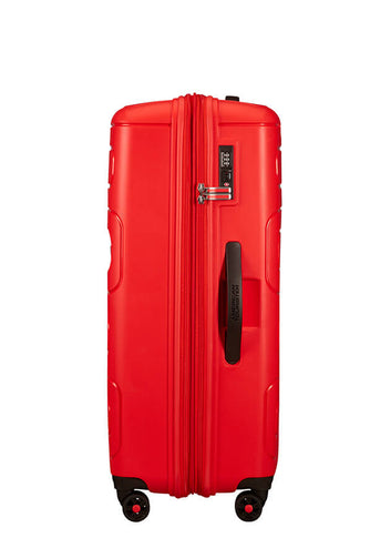 AMERICAN TOURISTER 51G*00003 SPINNER 77/28 EXP SUNSET RED - bagsandluggage.no