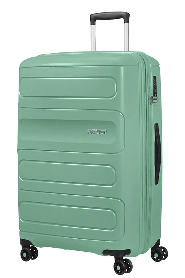 AMERICAN TOURISTER SUNSIDE SPINNER 77/28 EXP MINARAL GREEN