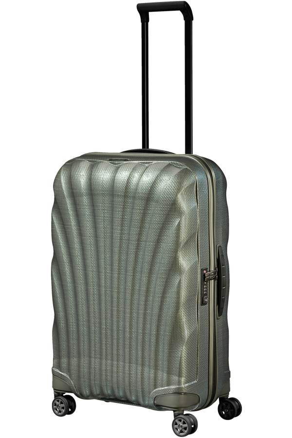 SAMSONITE C-LITE SPINNER 69/25 MET.GREEN - bagsandluggage.no